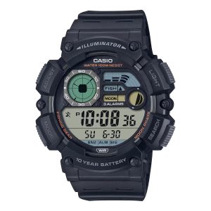 Reloj Casio Digital con fase lunar y función de pesca