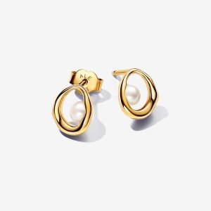 Pendientes de Botón Óvalos