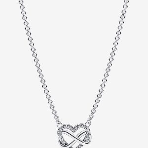 Collar Corazón Infinito