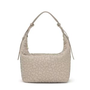 Bolso de hombro Hobo Mediano Tous Puffy Bear Topo