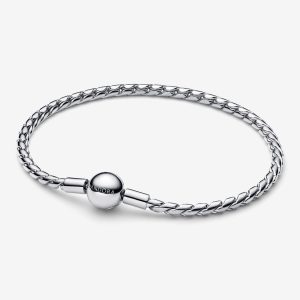 Pulsera de Cadena Alada y Cierre Redondo