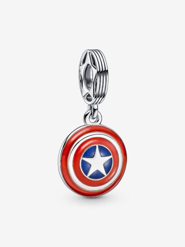 Charm Colgante Escudo Capitán