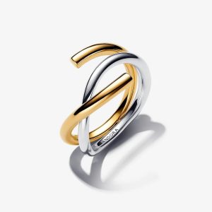 Anillo Forma Orgánica en Dos
