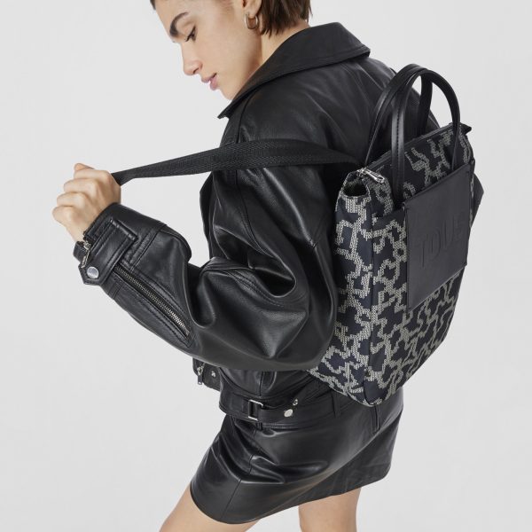 Tous Mochila Kaos Pix Soft Multi-Negro - Imagen 5