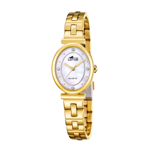 RELOJ LOTUS MUJER 2GETHER BLANCO CORREA DE ACERO INOXIDABLE