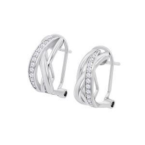 PENDIENTES DE PLATA LOTUS