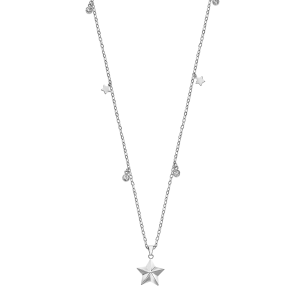 Collar Estrella de Acero Lotus