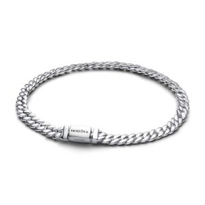 Pulsera de plata de ley