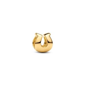 Charm mini de herradura bañado