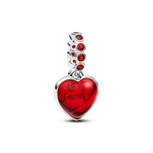 Colgante doble de corazón