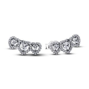 Pendientes de plata de ley
