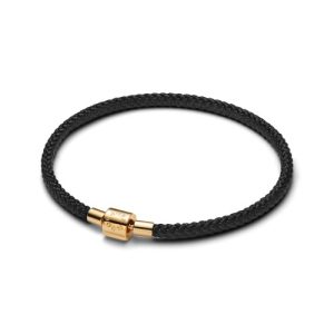 Pulsera bañada en oro de 14k