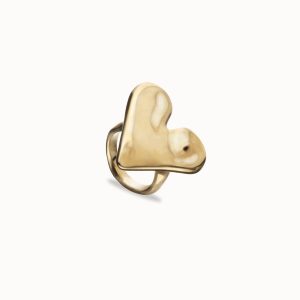UNO DE 50 | Anillo maxi bañado