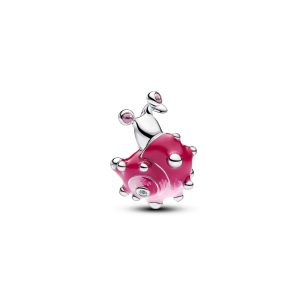 Charm Colgante de caracol de plata