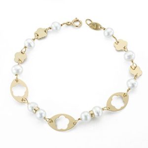 18K Pulsera de Oro  1ª comunion