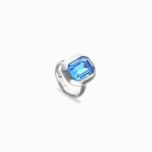 Anillo bañado en plata