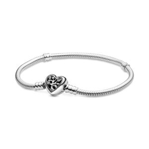 Pulsera de plata de ley
