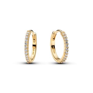 Pendientes de aro chapados