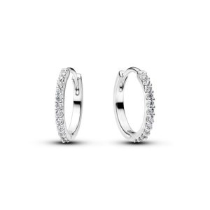 Pendientes de aro de plata