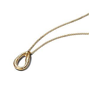 Collar chapado en oro de 14