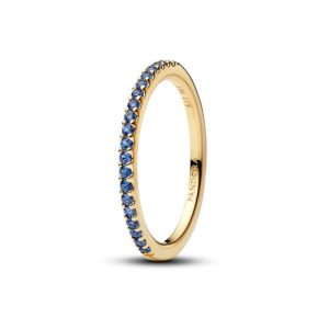 Anillo chapado en oro de 14 qu