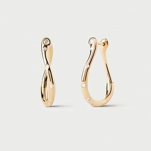 Pendientes mini aros de aire
