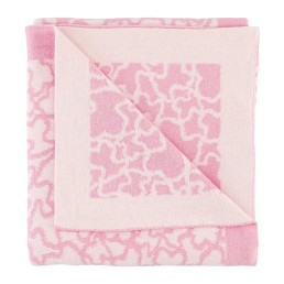 Tous Baby Manta Kaos reversible Rosa