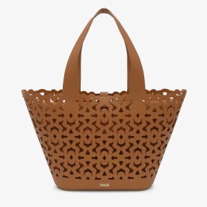 Capazo grande camel TOUS Bear