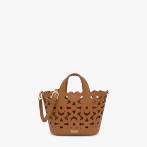 Capazo pequeño camel TOUS Bear