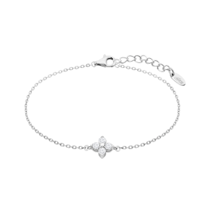 Pulsera de Plata de Ley Lotus