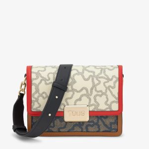 Bandolera mediana beige