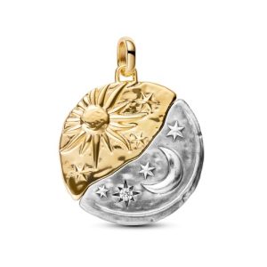 Sol y luna de plata de ley | Colección Talisman