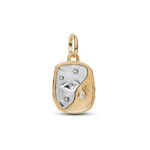 Medallón de ojo en plata | Colección Talisman