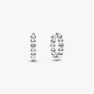 Pendientes de aro tipo huggie