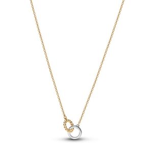 Collar con colgante de plata