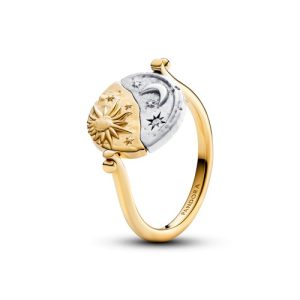 Anillo giratorio de plata | Colección Talisman