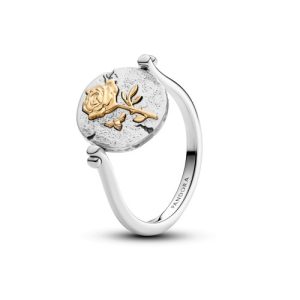 Anillo giratorio de plata | Colección Talisman