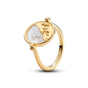 Anillo Pegasus bañado en oro | Colección Talisman