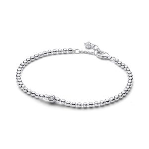 Pulsera de plata de ley