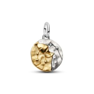 Medallón Acuario de plata | Colección Talisman