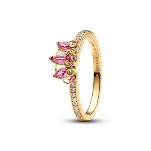Anillo tipo tiara de Disney Rapunzel