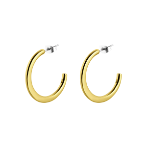PENDIENTES DE ACERO LOTUS