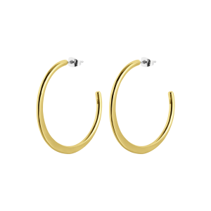 PENDIENTES DE ACERO LOTUS