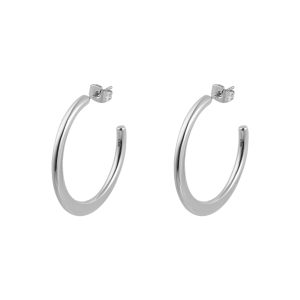 PENDIENTES DE ACERO LOTUS
