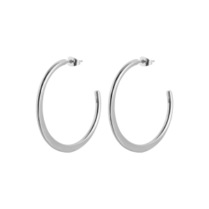 PENDIENTES DE ACERO LOTUS